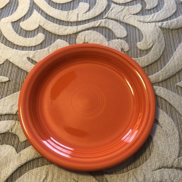 Fiesta Dining Fiesta Dinnerware 65 Appetizer Plate Poppy Orang